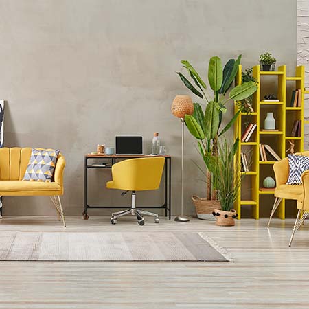 Wandverkleidung im Wohnzimmer